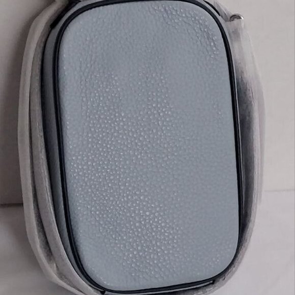 NWT Coach CC325 Disney X Coach Eva Phone Crossbody W/Ursula Motif Ice Blue Multi - Picture 6 of 10